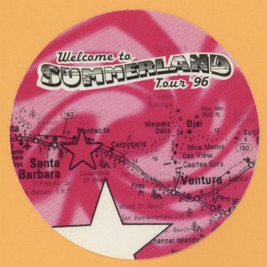 Everclear 1996 Summerland Concert Tour VIP Backstage Pass