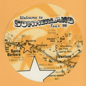 Everclear 1996 Summerland Concert Tour VIP Backstage Pass