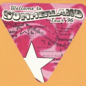 Everclear 1996 Summerland Concert Tour AFTER SHOW Backstage Pass