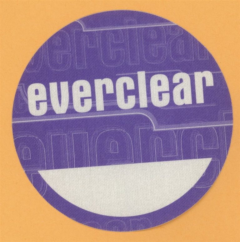 Everclear 1997 So Much for the Afterglow Concert Tour VIP Backstage Pass
