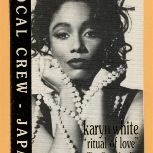 Karyn White 1992 Ritual of Love Concert Tour CREW Backstage Pass