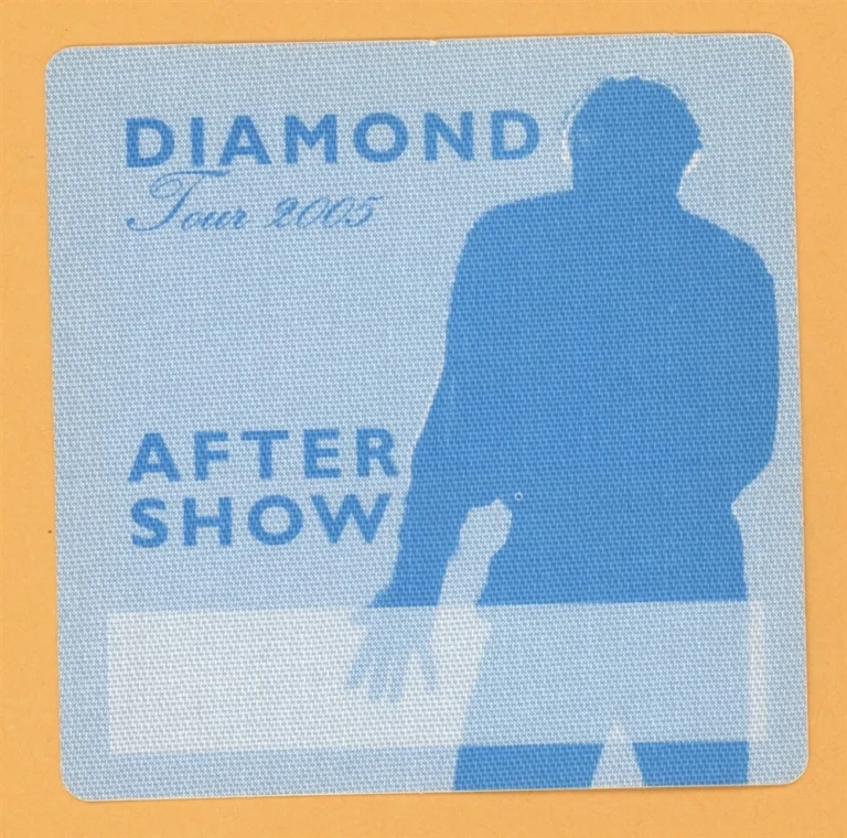 Neil Diamond 2005 12 Songs Concert Tour Aftershow Backstage Pass