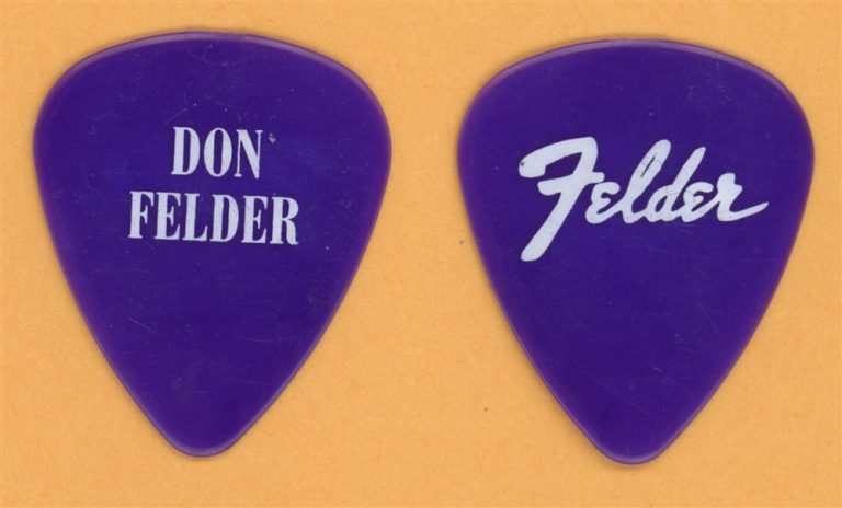 Eagles Don Felder Vintage Guitar Pick - 1994 Hell Freezes Over Tour