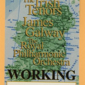 The Irish Tenors Concert Tour WORKING Backstage Pass