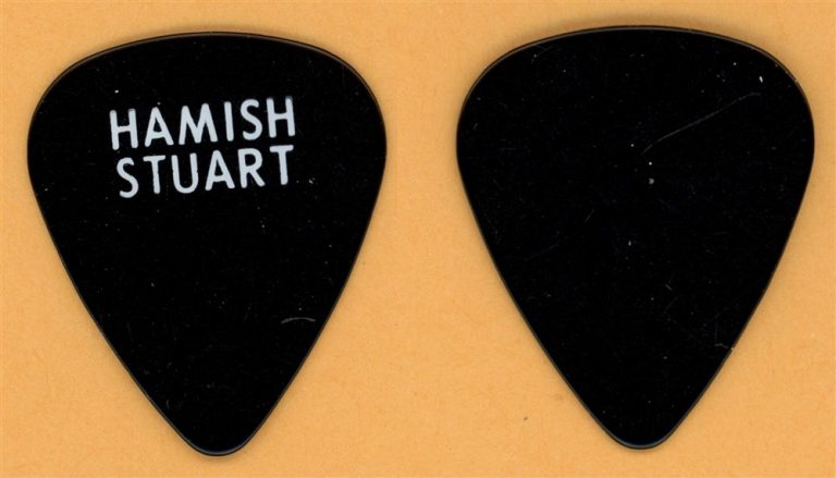 Paul McCartney Hamish Stuart Vintage Guitar Pick - 1993 Off The Ground Tour