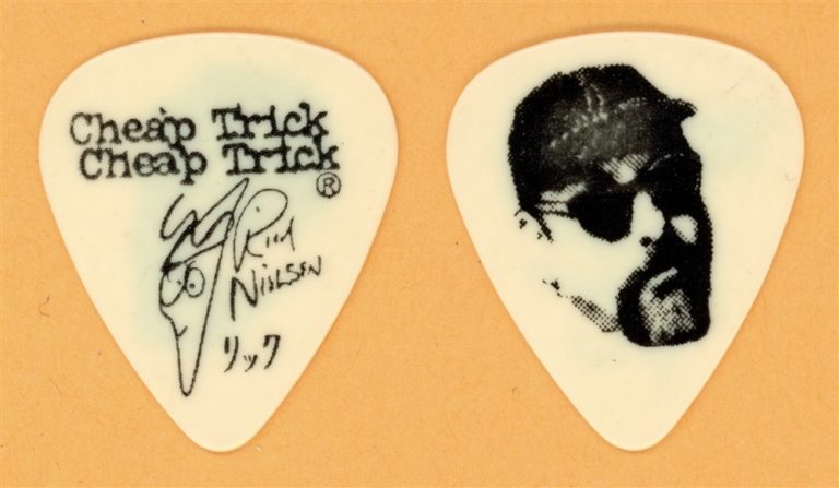 Cheap Trick Rick Neilsen Vintage Guitar Pick - 1995 US Tour - Variant