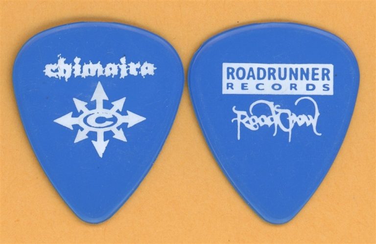 Chimaira Roadrunner Records Vintage Guitar Pick - Rob Arnold 2003 Tour
