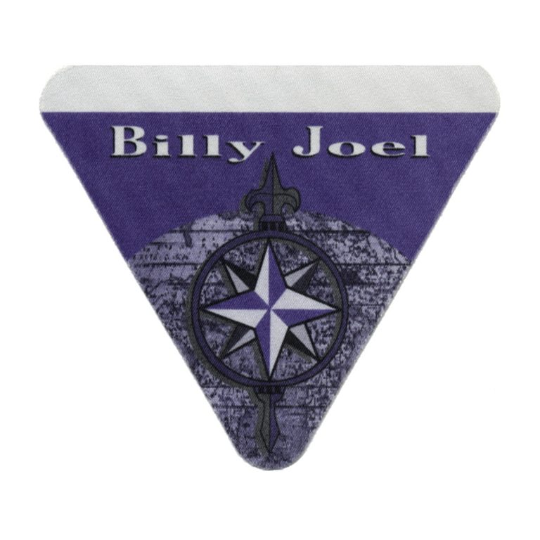 Billy Joel 1989 Storm Front Concert Tour VIP Backstage Pass