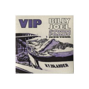 Billy Joel 1990 Storm Front Concert Tour VIP Backstage Pass