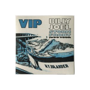 Billy Joel 1990 Storm Front Concert Tour VIP Backstage Pass