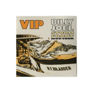 Billy Joel 1990 Storm Front Concert Tour VIP Backstage Pass