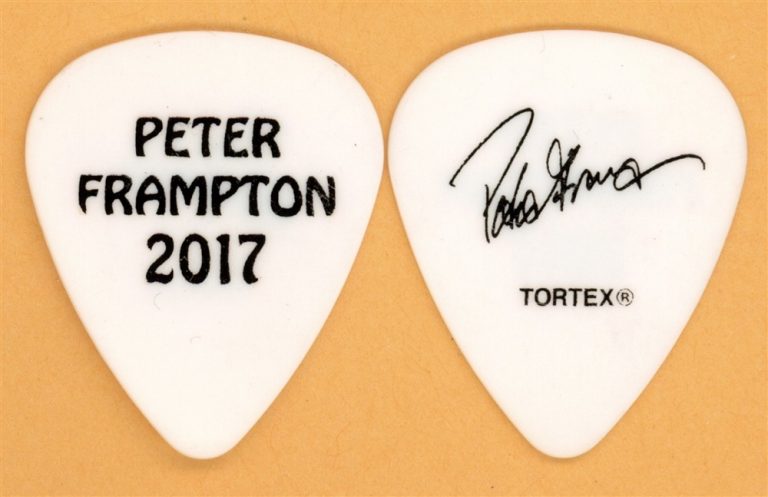 Peter Frampton Vintage Guitar Pick - 2017 Frampton Comes Alive Tour