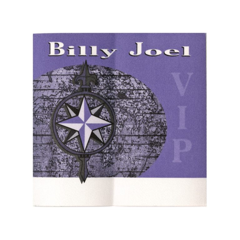 Billy Joel 1989 Storm Front Concert Tour VIP Backstage Pass