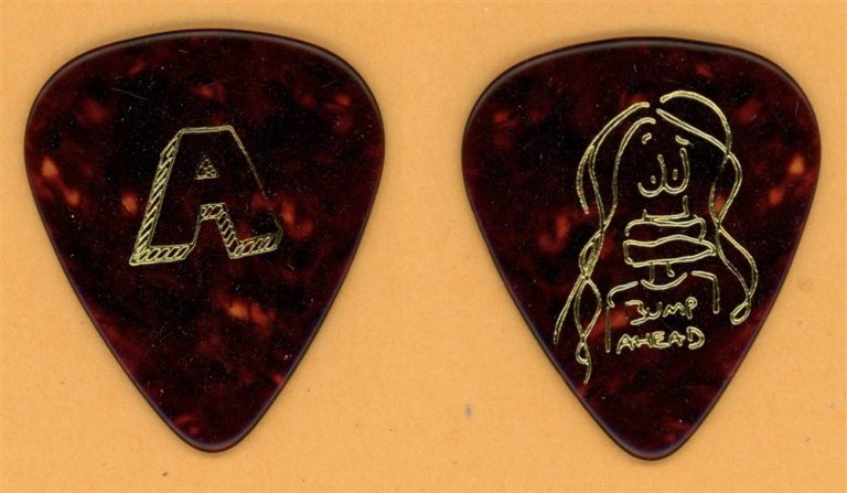 Mr. Big Paul Gilbert Vintage Guitar Pick - 1993 Bump Ahead Tour