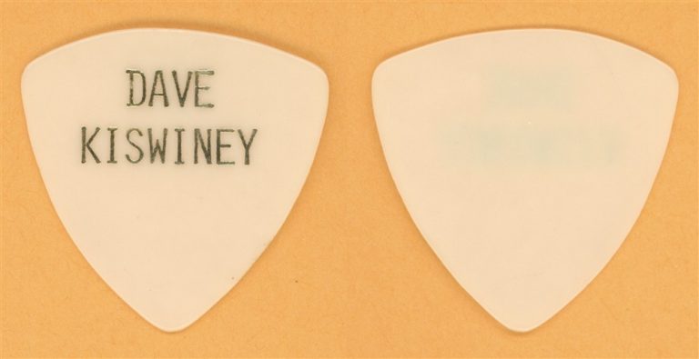 Ted Nugent Dave Kiswiney Vintage Guitar Pick - 1982 Nugent Tour