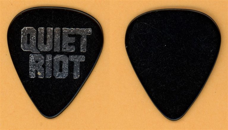 Quiet Riot Vintage Tour Guitar Pick