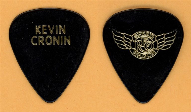 REO Speedwagon Kevin Cronin Vintage Guitar Pick - 1993 Summer Tour