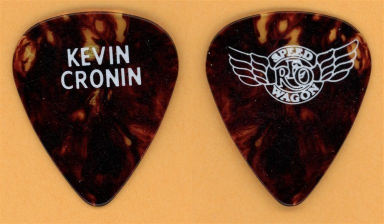REO Speedwagon Kevin Cronin Vintage Guitar Pick - 1993 Summer Tour