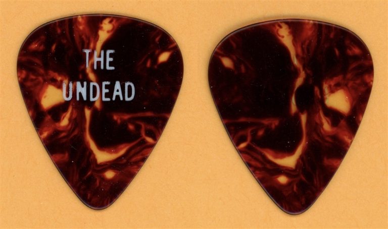 The Undead Vintage Guitar Pick - 1992 Act Your Rage Tour