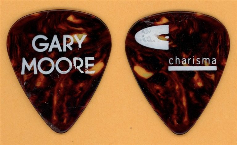 Gary Moore Vintage Guitar Pick - 1992 After Hours Tour