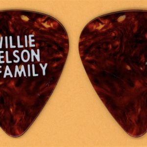 Willie Nelson & Family Vintage Custom Guitar Pick - 1985 Tour