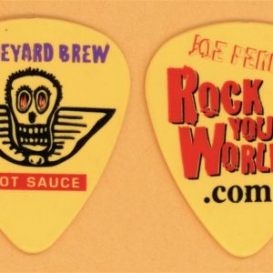 Aerosmith Joe Perry Authentic Original Guitar Pick - 2002 Rock Your World.com