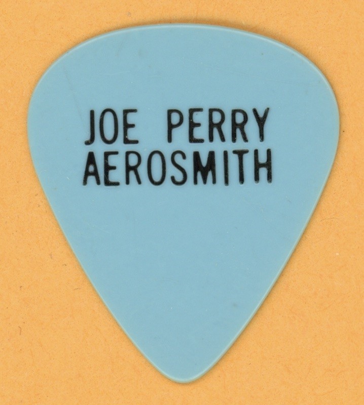 Aerosmith Joe Perry Vintage Guitar Pick - 1975 Toys in The Attic Tour