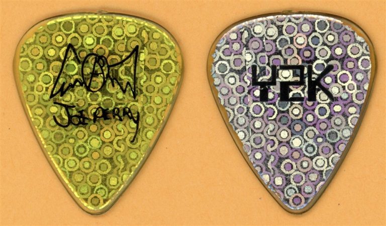 Aerosmith Joe Perry Y2K Vintage Guitar Pick - 2000 Roar of The Dragon Tour