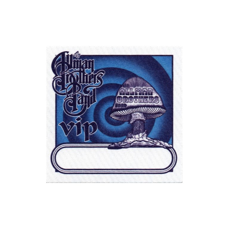 Allman Brothers 1996 Concert Tour VIP Backstage Pass