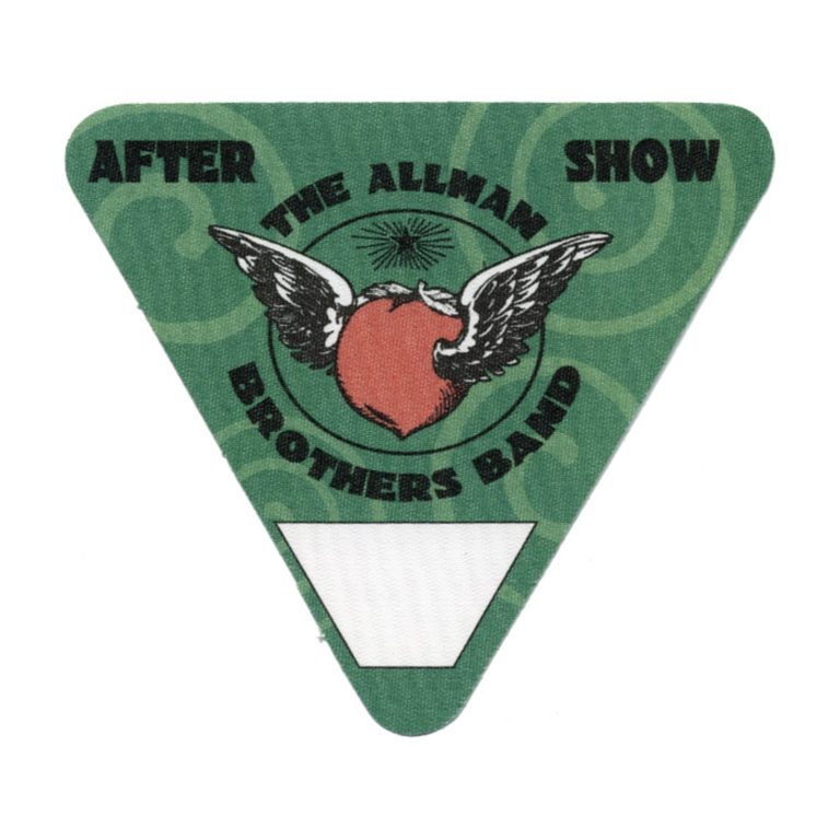 Allman Brothers 2005 One Way Out Concert Tour After Show Backstage Pass