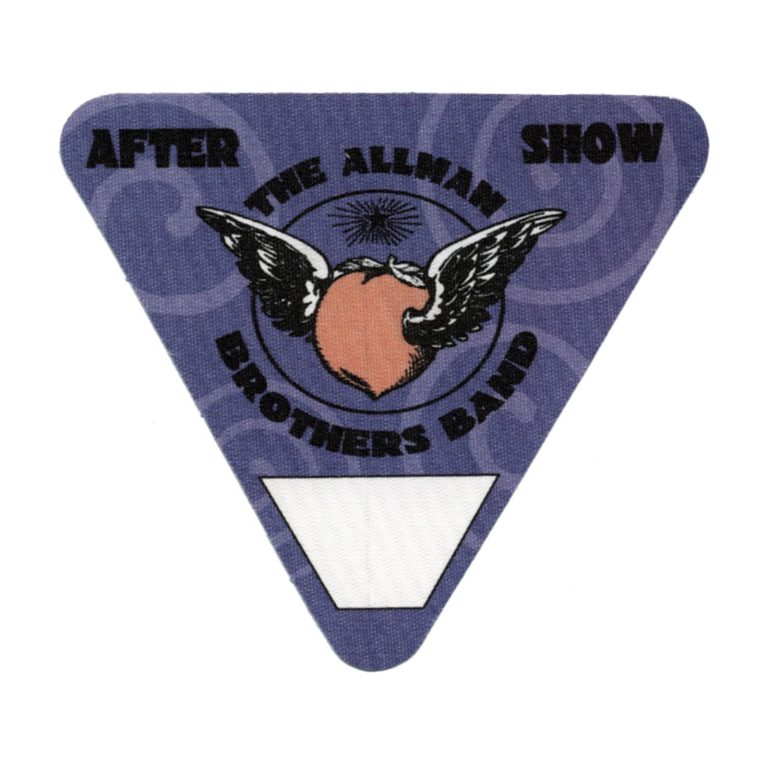 Allman Brothers 2005 One Way Out Concert Tour After Show Backstage Pass