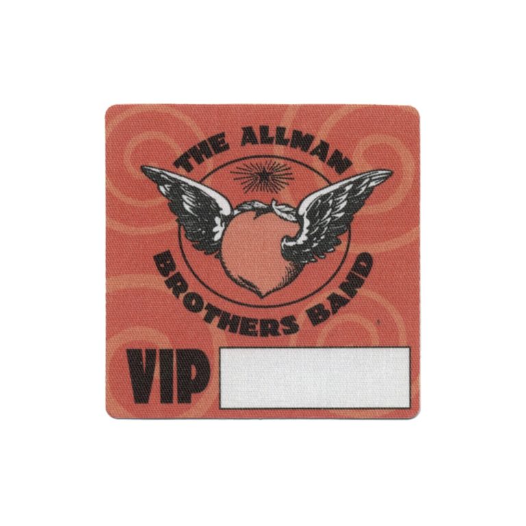Allman Brothers 2005 One Way Out Concert Tour VIP Backstage Pass