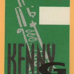 Kenny G 1993 Concert Tour AFTER SHOW Backstage Pass