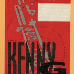 Kenny G 1993 Concert Tour ALL ACCESS Backstage Pass