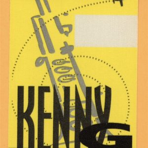Kenny G 1993 Concert Tour BEFORE SHOW Backstage Pass