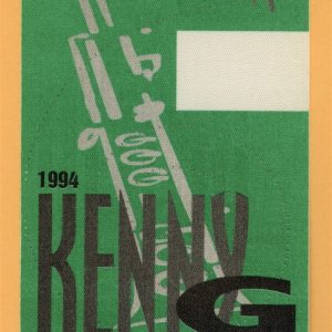 Kenny G 1994 Breathless Concert Tour AFTER SHOW Backstage Pass