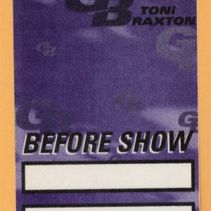 Kenny G 1996 Secrets Concert Tour w/ Toni Braxton BEFORE SHOW Backstage Pass