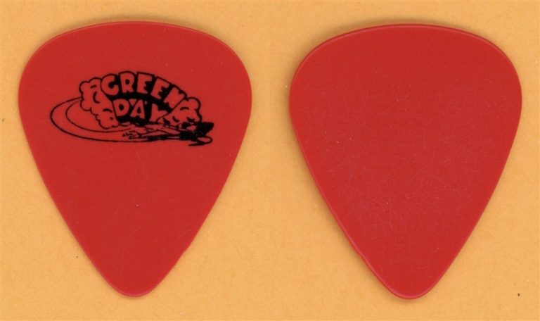 Green Day Billie Joe Armstrong Vintage Guitar Pick - 1994 Dookie Tour