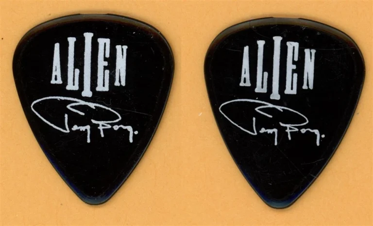Alien Tony Borg Vintage Guitar Pick - 1988 Alien Tour