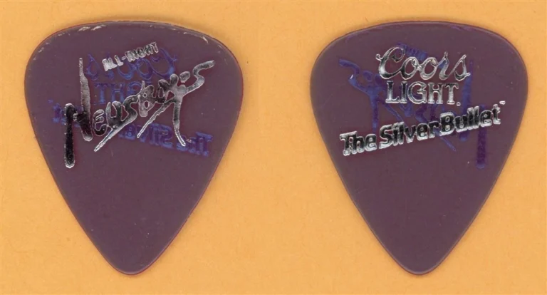 All Night Newsboys Silver Bullet Vintage Tour Guitar Pick