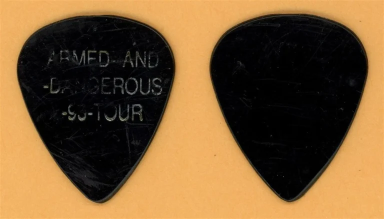 Armed and Dangerous Vintage Guitar Pick - 1993 Tour