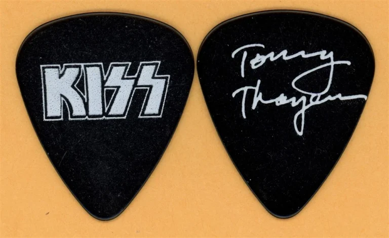 KISS Tommy Thayer Vintage Guitar Pick - 2004 Rock the Nation Tour