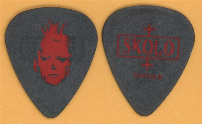 Marilyn Manson Tim Skold Vintage Guitar Pick - 2007 Rape of the World Tour