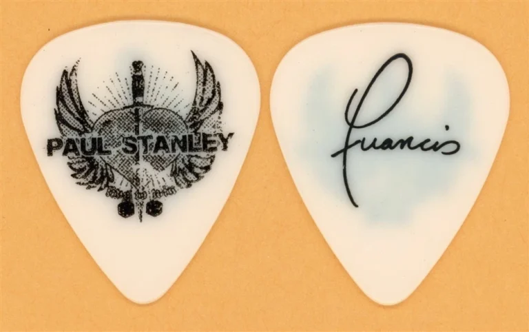 KISS Paul Stanley Francis Vintage Guitar Pick - 2006 Live to Win Tour
