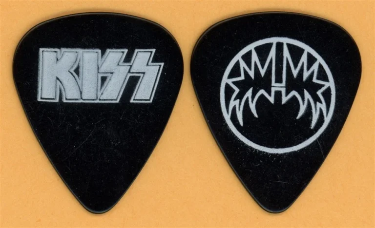 KISS Tommy Thayer Meet-n-Greet Vintage Guitar Pick - 2010 Sonic Boom Tour