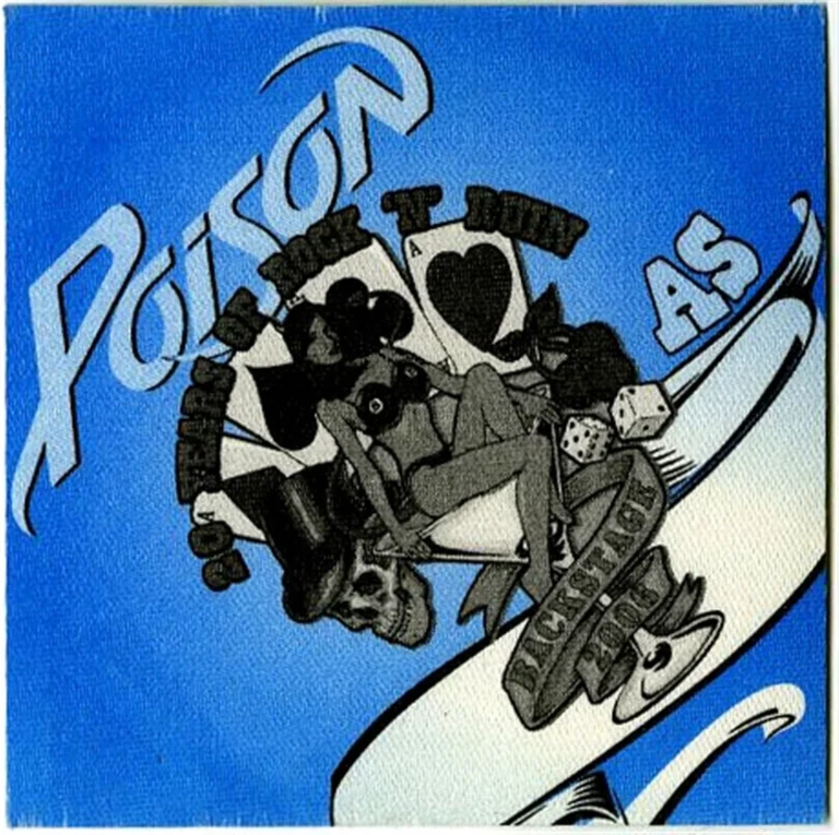Poison 2006 20 Years of Rock & Ruin Concert Tour Backstage Pass