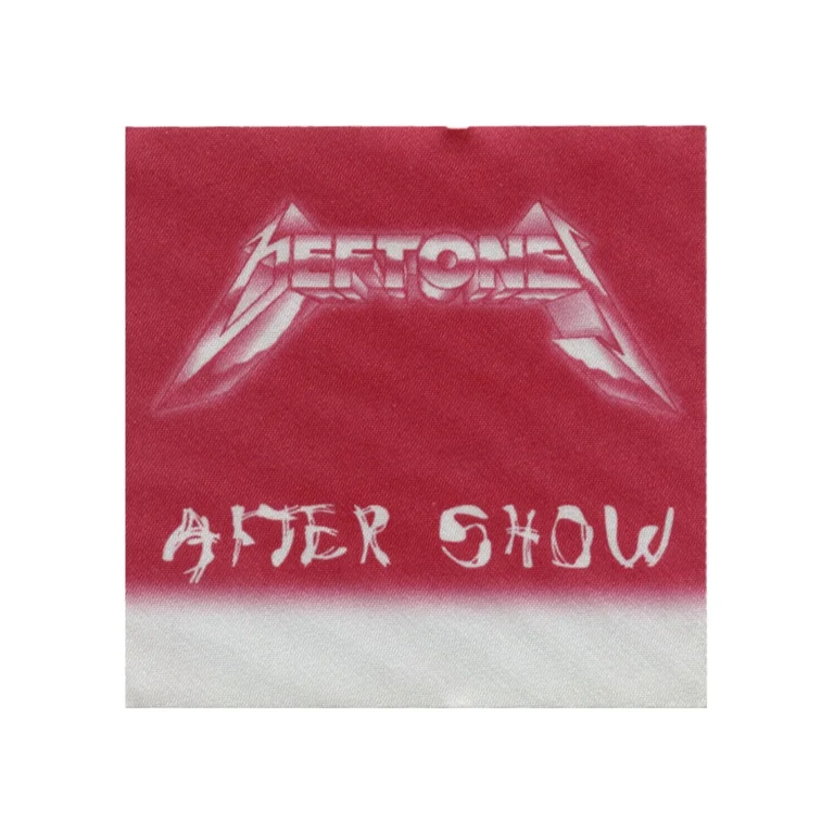 Deftones 1998 Around the Fur Concert Tour After Show Backstage Pass