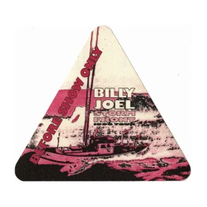Billy Joel 1990 Storm Front Concert Tour Before Show Backstage Pass