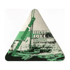 Billy Joel 1990 Storm Front Concert Tour Before Show Backstage Pass