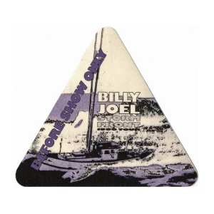 Billy Joel 1990 Storm Front Concert Tour Before Show Backstage Pass